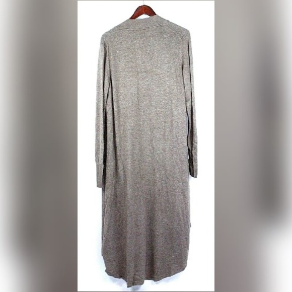 H by Halston Regular Open Front Hi-Low Cardigan - Picture 4 of 4